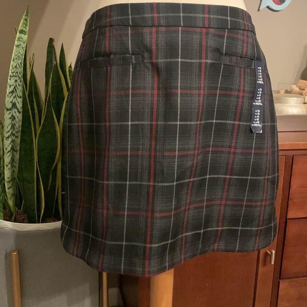 NWT Gap plaid skirt